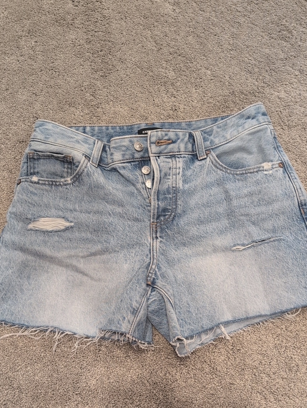 Express boyfriend Midi Shorts